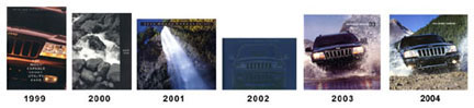 1999-2003 sales brochures