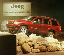 Grand Cherokee WJ launch