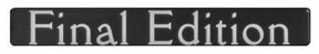 Final Edition badge