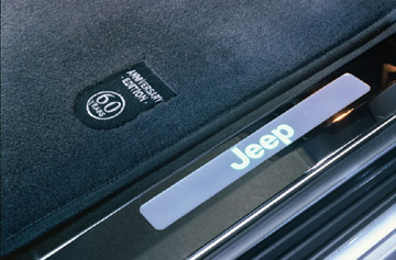 Sixtieth anniversary floor mat