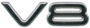 V8 badge Chrome